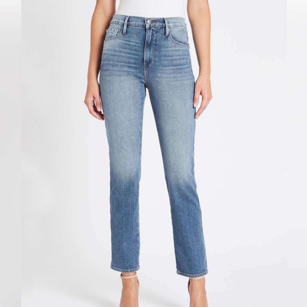 FRAME denim sylvie slender straight leg jean